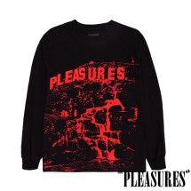 PLEASURES/ץ쥸㡼THC LONG SLEEVE ĹµT / BLACK ֥å