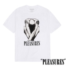 【PLEASURES/プレジャーズ】BENDED T-SHIRT Tシャツ / WHITE ホワイト|Tシャツ|PLEASURES