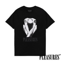 PLEASURES/ץ쥸㡼BENDED T-SHIRT T / BLACK ֥å