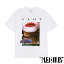 PLEASURES/ץ쥸㡼POOR CONNECTION T-SHIRT T / WHITE ۥ磻