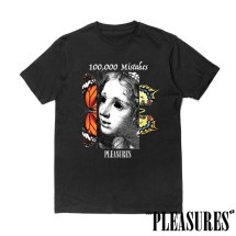 【PLEASURES/プレジャーズ】MISTAKES T-SHIRT Tシャツ / BLACK ブラック|Tシャツ|PLEASURES