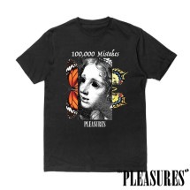 PLEASURES/ץ쥸㡼MISTAKES T-SHIRT T / BLACK ֥å