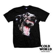 【COLD WORLD FROZEN GOODS/コールドワールドフローズングッズ】HOME SECURITY TEE Tシャツ / BLACK ブラック|Tシャツ|COLD WORLD FROZEN