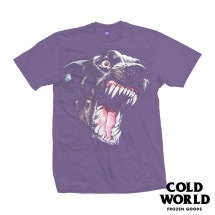 【COLD WORLD FROZEN GOODS/コールドワールドフローズングッズ】HOME SECURITY TEE Tシャツ / GRAPE パープル|Tシャツ|COLD WORLD FROZEN