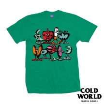【COLD WORLD FROZEN GOODS/コールドワールドフローズングッズ】ALMOST FREE TEE (GUEST FROM ALMOST FREE SERVICES) Tシャツ / G