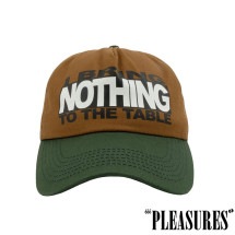 【PLEASURES/プレジャーズ】NOTHING SNAPBACK スナップバックキャップ / GREEN グリーン|帽子|PLEASURES