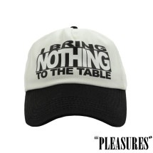 【PLEASURES/プレジャーズ】NOTHING SNAPBACK スナップバックキャップ / TAN タン|帽子|PLEASURES