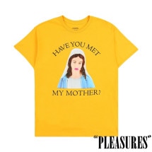 【PLEASURES/プレジャーズ】MOTHER T-SHIRT Tシャツ / GOLD イエロー|Tシャツ|PLEASURES