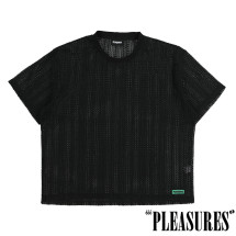 【PLEASURES/プレジャーズ】IMPACT MESH SHIRT Tシャツ / BLACK ブラック|Tシャツ|PLEASURES
