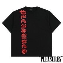 【PLEASURES/プレジャーズ】KNIGHT HEAVYWEIGHT SHIRT Tシャツ / BLACK ブラック|Tシャツ|PLEASURES