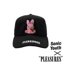 PLEASURES/ץ쥸㡼Sonic Youth/˥å桼BUNNY SNAPBACK ʥåץХåå / BLACK