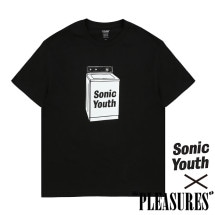 PLEASURES/ץ쥸㡼Sonic Youth/˥å桼TECHPACK T-SHIRT T / BLACK