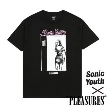 PLEASURES/ץ쥸㡼Sonic Youth/˥å桼GRUB T-SHIRT T / BLACK