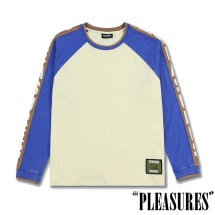 PLEASURES/ץ쥸㡼TECHNO RAGLAN LONG SLEEVE ĹµT / OFF WHITE ۥ磻