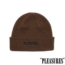 PLEASURES/ץ쥸㡼EVERYDAY BEANIE ˥å˹ / BROWN ֥饦