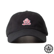 【ACAPULCO GOLD/アカプルコ ゴールド】LO 6-PANEL DAD CAP ストラップバックキャップ / BLACK ブラック|帽子|ACAPULCO GOLD
