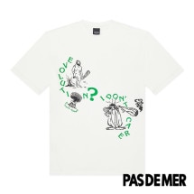 PAS DE MER/ѥɥEVOLUTION T-SHIRT T / NATURAL