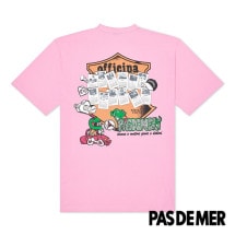 【PAS DE MER/パドゥメ】OFFICINA T-SHIRT Tシャツ / PINK|Tシャツ|Pas De Mer