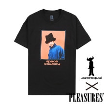 【PLEASURES/プレジャーズ×JAMIROQUAI/ジャミロクワイ】SPACE COWBOY T-SHIRT Tシャツ / BLACK|Tシャツ|PLEASURES