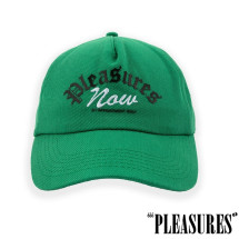 【PLEASURES/プレジャーズ】APPOINTMENT UNCONSTRUCTED SNAPBACK キャップ / GREEN|帽子|PLEASURES