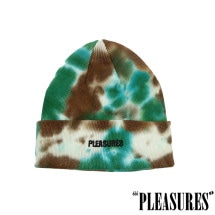 PLEASURES/ץ쥸㡼IMPACT DYED BEANIE ˥å˹ / HUNTER