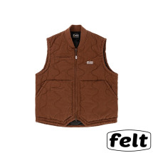 FELT/եȡHOWLAND QUILTED VEST ٥ / WORKWEAR BROWN