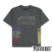 【PLEASURES/プレジャーズ】EVOLUTION HEAVYWEIGHT T-SHIRT Tシャツ / BLACK|Tシャツ|PLEASURES