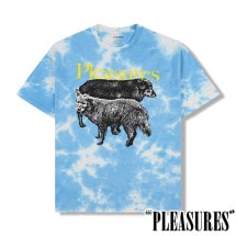 【PLEASURES/プレジャーズ】WET DOGS T-SHIRT Tシャツ / BLUE DYE|Tシャツ|PLEASURES