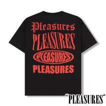 PLEASURES/ץ쥸㡼STACK T-SHIRT T / BLACK