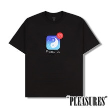 PLEASURES/ץ쥸㡼NOTIFY T-SHIRT T / BLACK