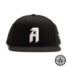 【ACAPULCO GOLD/アカプルコ ゴールド】KNIGHT A SNAPBACK CAP スナップバックキャップ / BLACK