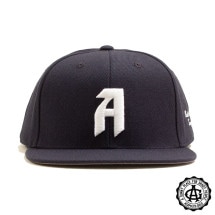 【ACAPULCO GOLD/アカプルコ ゴールド】KNIGHT A SNAPBACK CAP スナップバックキャップ / NAVY