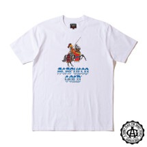 【ACAPULCO GOLD/アカプルコ ゴールド】KNIGHT TEE (RELAXED FIT)  Tシャツ / WHITE/STEEL