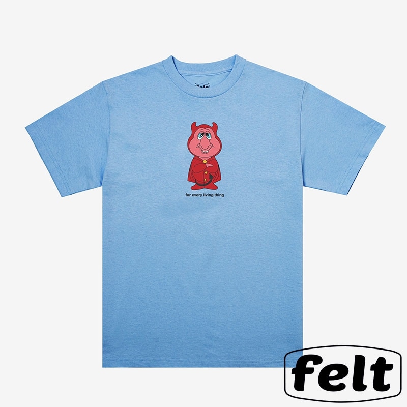 FELT/フェルト】LIL' DEVIL TEE Tシャツ / BABY BLUE | FELT,Tシャツ