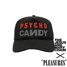 【PLEASURES/プレジャーズ×THE JESUS AND MARY CHAIN】 PSYCHO CAP キャップ / BLACK