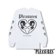 【PLEASURES/プレジャーズ】CONNECTED LONG SLEEVE 長袖Tシャツ / WHITE