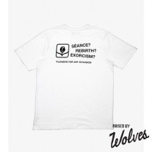 【RAISED BY WOLVES/レイズドバイウルブス】ROSA NERA TEE 半袖Tシャツ / WHITE