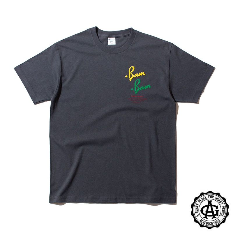 【ACAPULCO GOLD/アカプルコ ゴールド】BAM BAM TEE Tシャツ / CHARCOAL | ACAPULCO GOLD,T ...