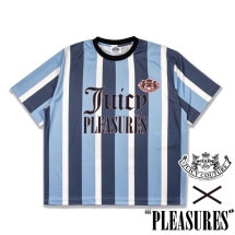 【PLEASURES/プレジャーズ×JUICY COUTURE】JPFC SPORT SHIRT Tシャツ / BLUE