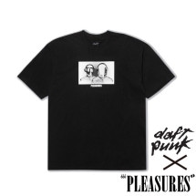 【PLEASURES/プレジャーズ×DAFT PUNK/ダフト・パンク】INVERTED T-SHIRT Tシャツ / BLACK