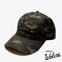 【RAISED BY WOLVES/レイズドバイウルブス】MULTICAM 6 PANEL CAP キャップ / BLACK