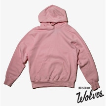 【RAISED BY WOLVES/レイズドバイウルブス】CLASSIC SNAP HOODIE パーカー / ROSE|スウェット|Raised by Wolves