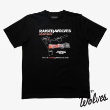 【RAISED BY WOLVES/レイズドバイウルブス】SHOP TEE Tシャツ / BLACK|Tシャツ|Raised by Wolves