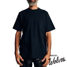 【RAISED BY WOLVES/レイズドバイウルブス】POCKET TEES  Tシャツ / BLACK|Tシャツ|Raised by Wolves