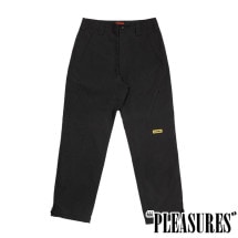 【PLEASURES/プレジャーズ】OVERTURE CARGO PANTS カーゴパンツ / BLACK