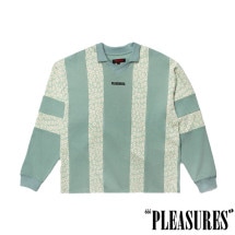 【PLEASURES/プレジャーズ】SOUNDS RUGBY POLO ポロシャツ / MATCHA