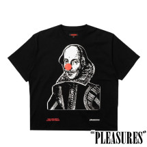 【PLEASURES/プレジャーズ】JOKE HEAVYWEIGHT SHIRT Tシャツ / BLACK