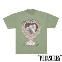 【PLEASURES/プレジャーズ】MIRROR T-SHIRT Tシャツ / DESERT GREEN|Tシャツ|PLEASURES