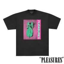 【PLEASURES/プレジャーズ】LEAF T-SHIRT Tシャツ / BLACK