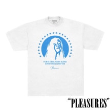【PLEASURES/プレジャーズ】CRITIC T-SHIRT Tシャツ / WHITE